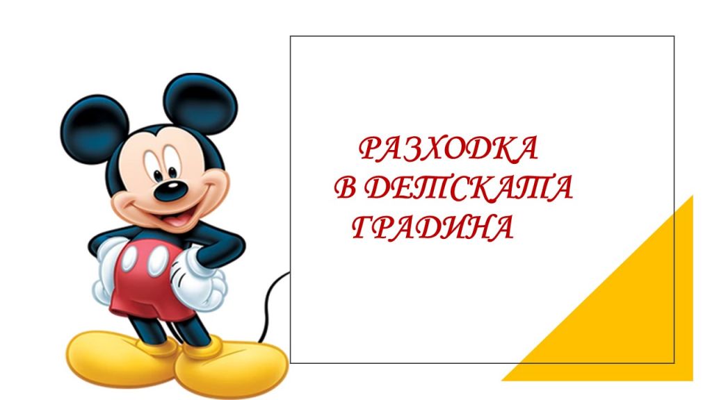 яслена група "Мики Маус" - ДГ Калина Малина - Несебър